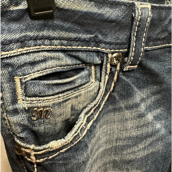 Miss me studded/rigged jeans size 27 - Picture 12 of 15